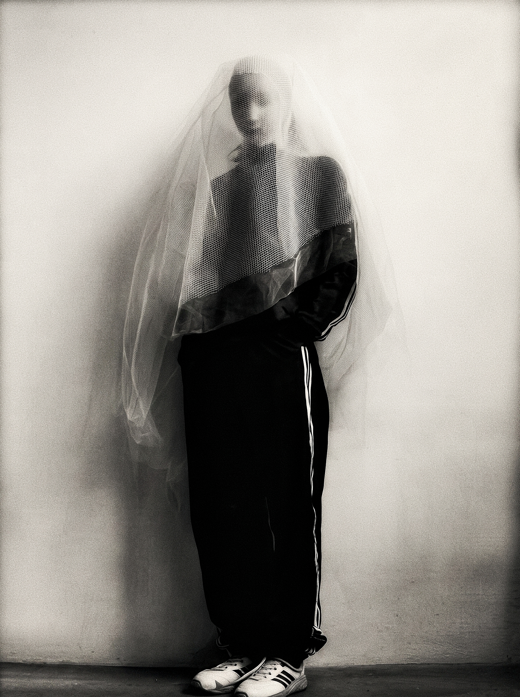 Negative Space — portrait-format image study from the interactive institution.
